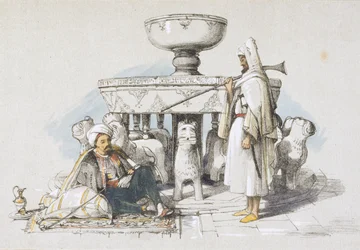 La Fontaine des Lions, vignette de 